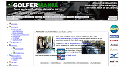 Desktop Screenshot of golfermania.com